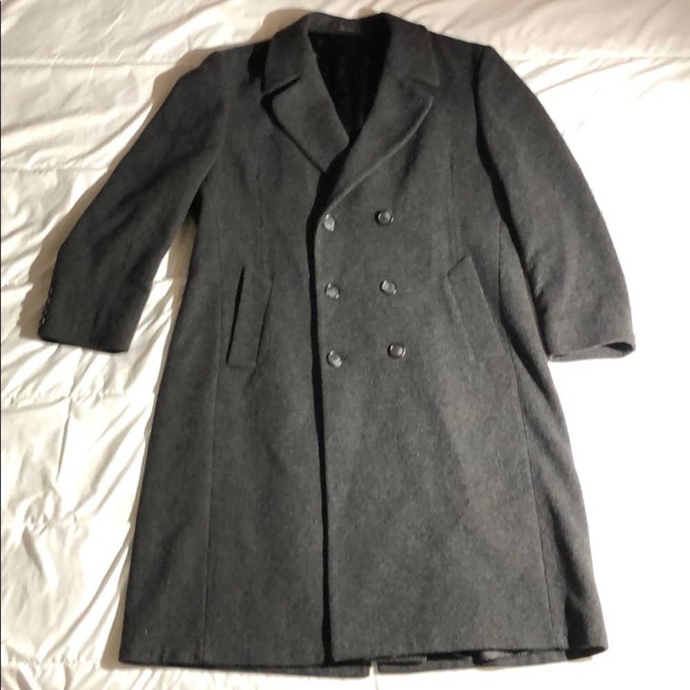 Vintage London Fog Wool Overcoat 44R